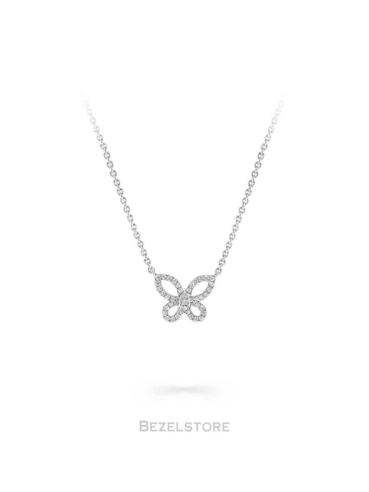 Подвеска Graff Mini Butterfly Silhouette Diamond Pendant RGP808