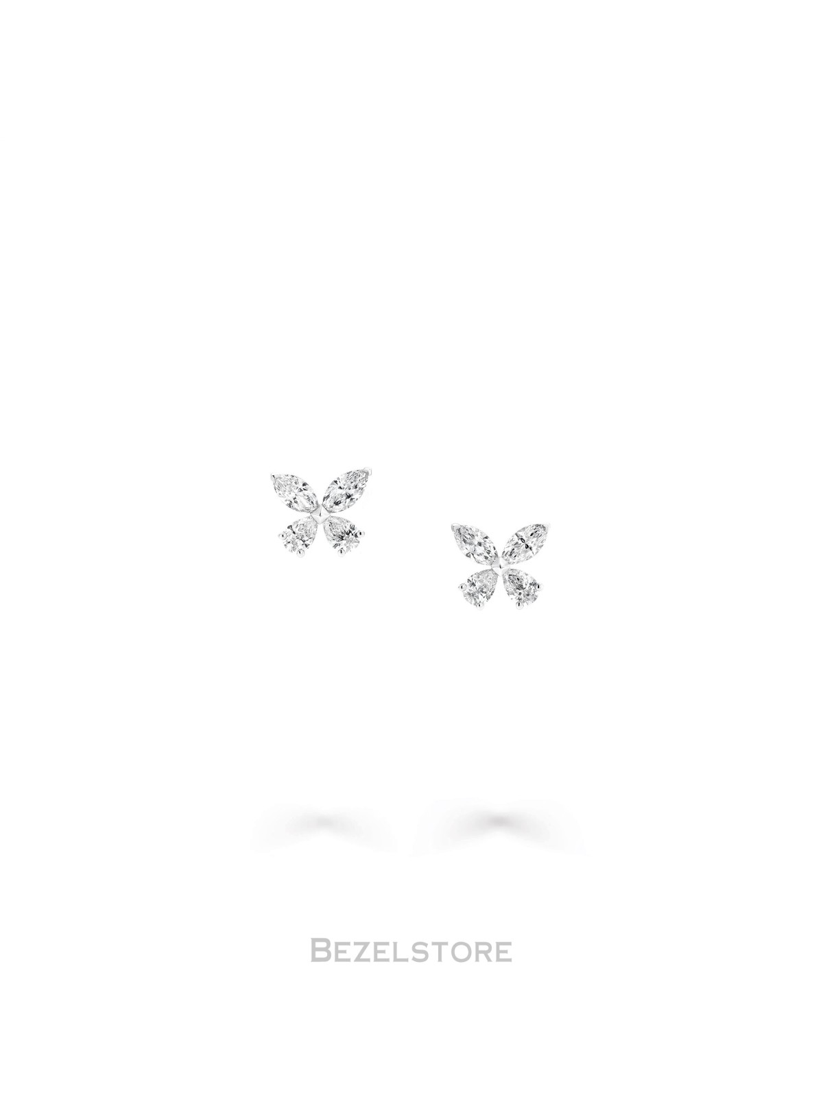 Серьги Graff Classic Butterfly Diamond Petite Stud Earrings RGE1855