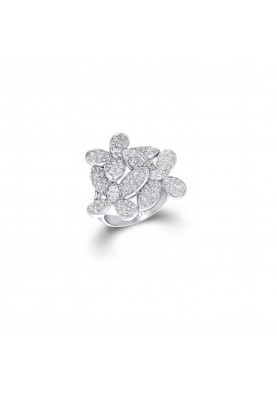 Кольцо Graff Triple Pave Butterfly Diamond Small Ring RGR374