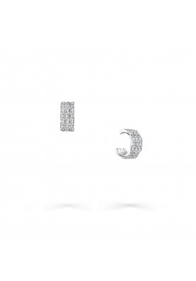 Серьги Graff Laurence Graff Signature Pavé Diamond Hoop Earrings RGE1582