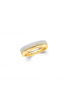 Кольцо Graff Laurence Graff Signature Three-Row Layered Diamond Ring RGR1084