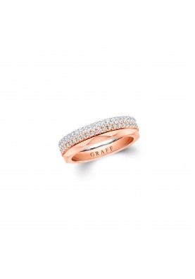 Кольцо Graff Laurence Graff Signature Three-Row Layered Diamond Ring RGR1085