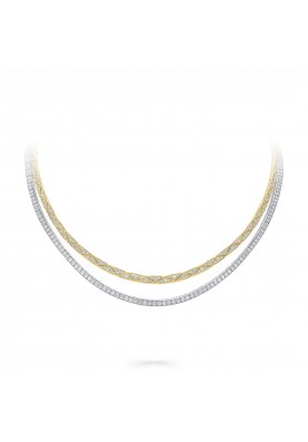 Колье Graff Laurence Graff Signature Faceted Double-Strand Chain Necklace RGN1024