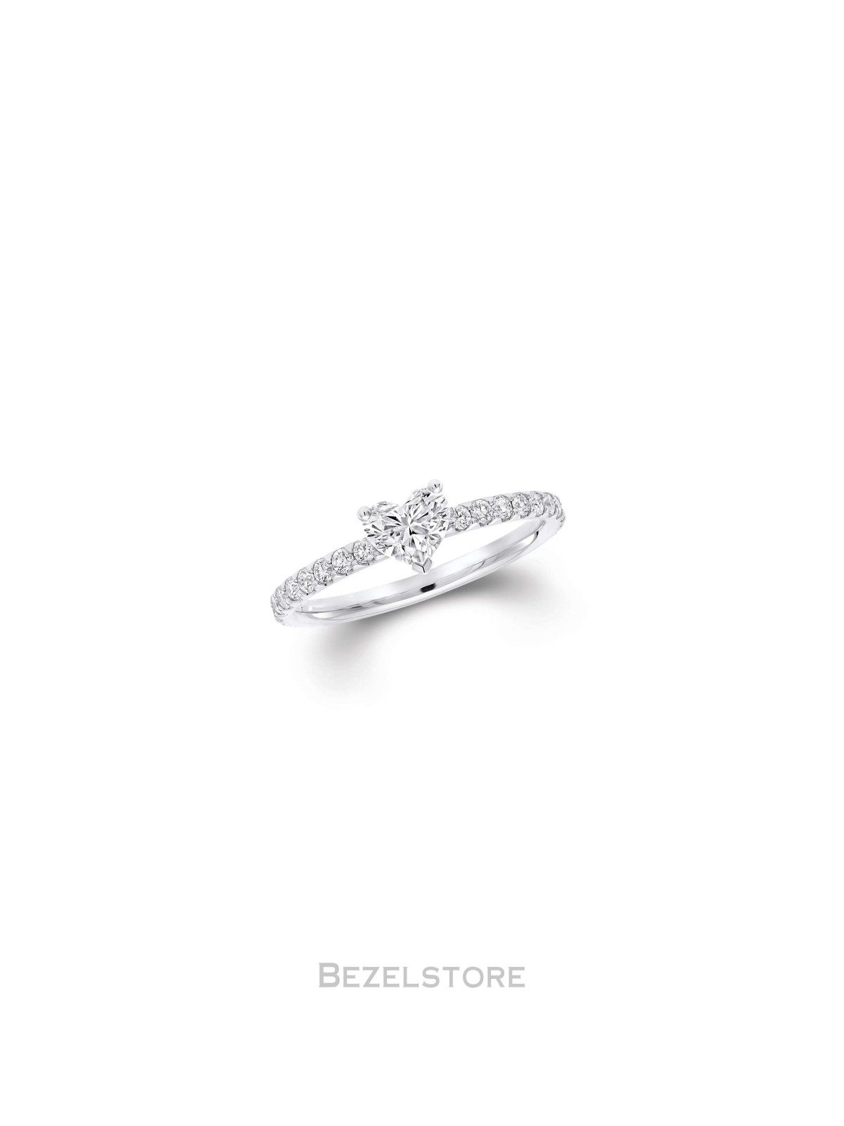 Кольцо Graff Foufou Heart Shape Diamond Ring RGR1123