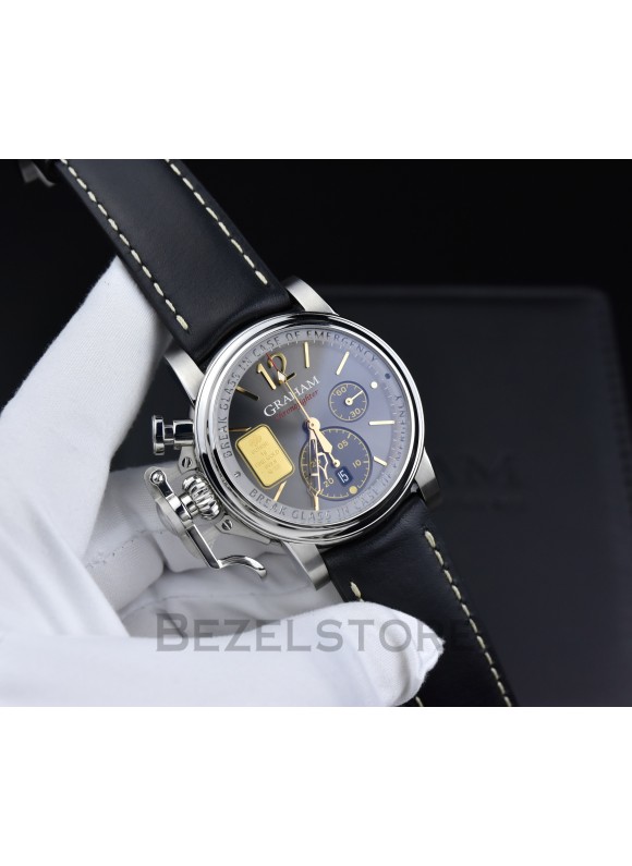 Graham Chronofighter Emegrency Gold 44 mm 2CVAS.A03A.129B