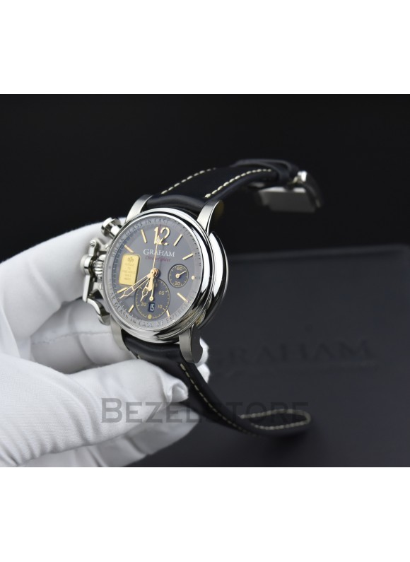 Graham Chronofighter Emegrency Gold 44 mm 2CVAS.A03A.129B