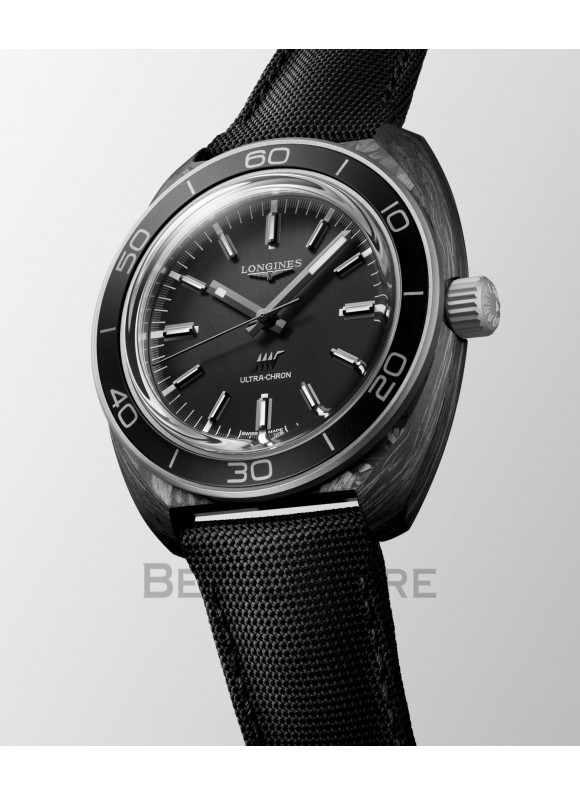 Longines Heritage Ultra-Chron Carbon 43 mm L2.839.4.52.2