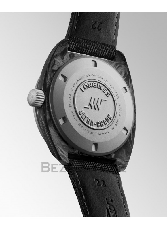 Longines Heritage Ultra-Chron Carbon 43 mm L2.839.4.52.2