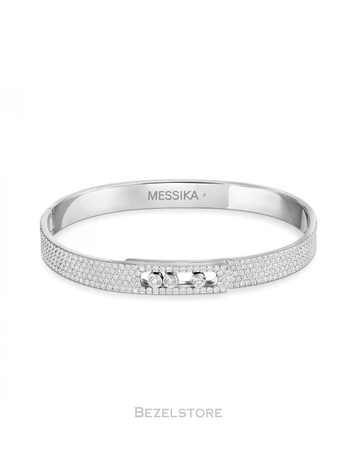 Браслет Messika Move Noa Pave Bangle 12722-WG