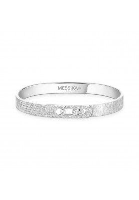 Браслет Messika Move Noa Cisele Semi-Pave Bangle 14501-WG