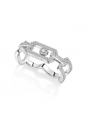 Кольцо Messika So Move 2 Finger Diamond Pave Ring 13185-WG