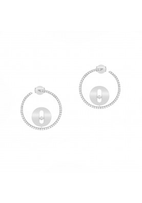 Серьги Messika Creoles Lucky Move SM 07515-WG