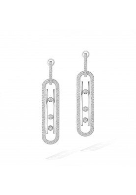 Серьги Messika Move 10th Anniversary XL 06823-WG