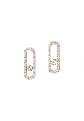 Серьги Messika Move Uno Diamond Pave Earrings 12183-PG