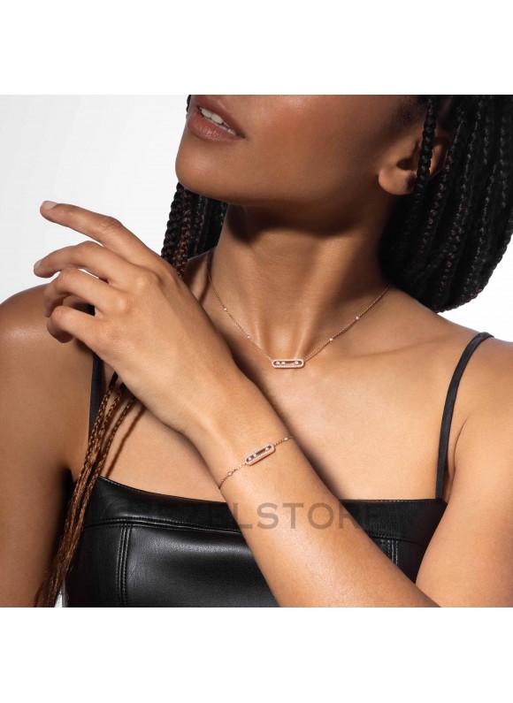 Колье Baby Move Pave 04322-PG