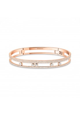 Браслет Messika Move Romane Pave Bangle 13914-PG