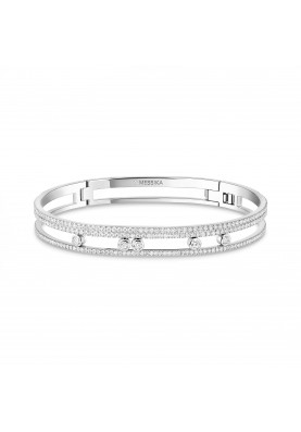 Браслет Messika Move Romane Pave Bangle 13914-WG