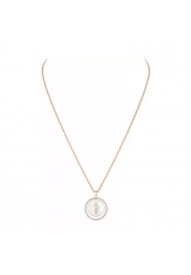 Колье Messika White Mother-of-Pearl Lucky Move MM 10834-PG