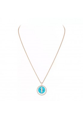 Колье Messika Turquoise Lucky Move MM 10836-PG