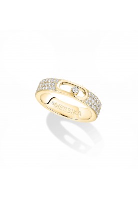 Кольцо Messika Move Joaillerie Pave Wedding Ring 13555-YG