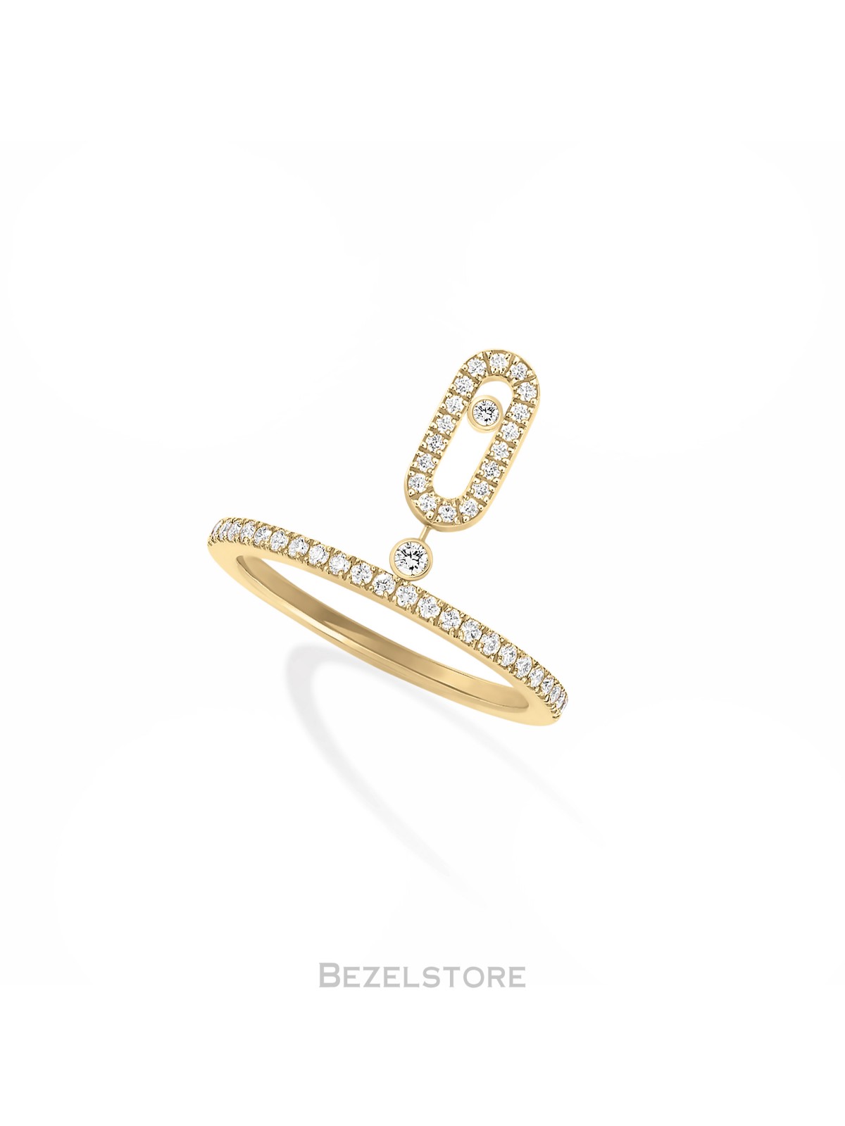 Кольцо Messika Move Uno Pave Drop LM 11163-YG