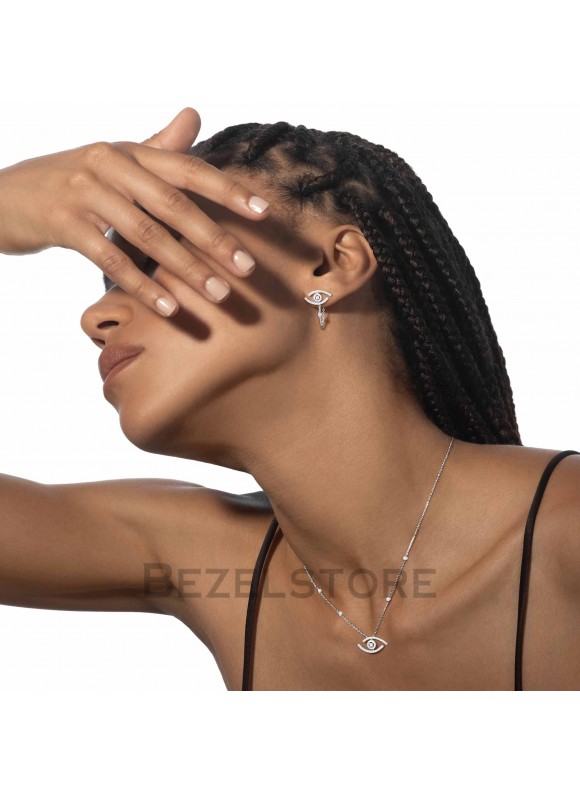 Колье Messika Lucky Eye Pave 07525-WG