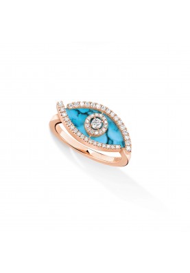Кольцо Messika Lucky Eye Turquoise 12956-PG