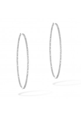 Серьги Messika Gatsby Medium Hoop 04687-WG
