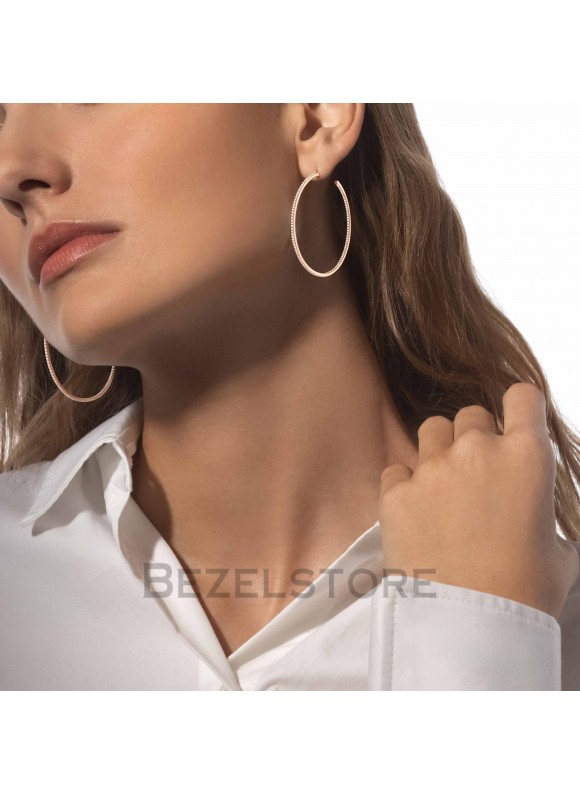 Серьги Messika Gatsby Medium Hoop 04687-PG