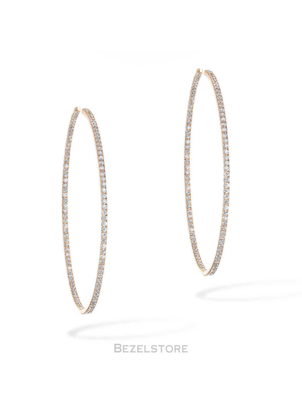 Серьги Messika Gatsby Medium Hoop 04687-PG