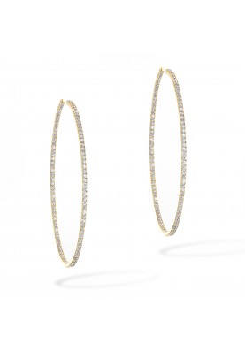 Серьги Messika Gatsby Medium Hoop 04687-YG