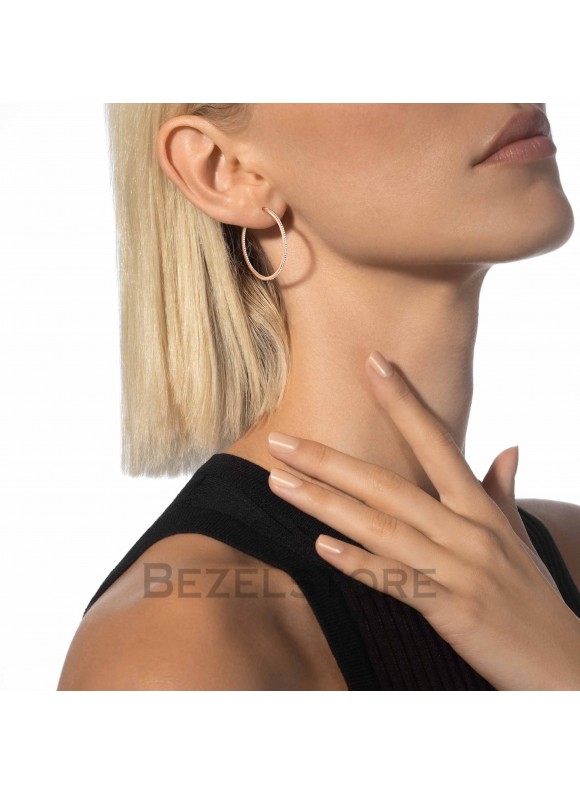 Серьги Messika Gatsby Small Hoop 04686-PG