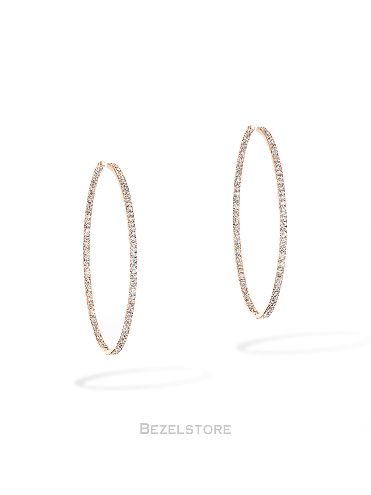 Серьги Messika Gatsby Small Hoop 04686-PG