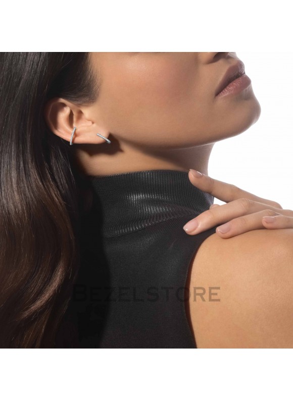 Серьга Messika Gatsby Mono Clip Middle 10031-WG