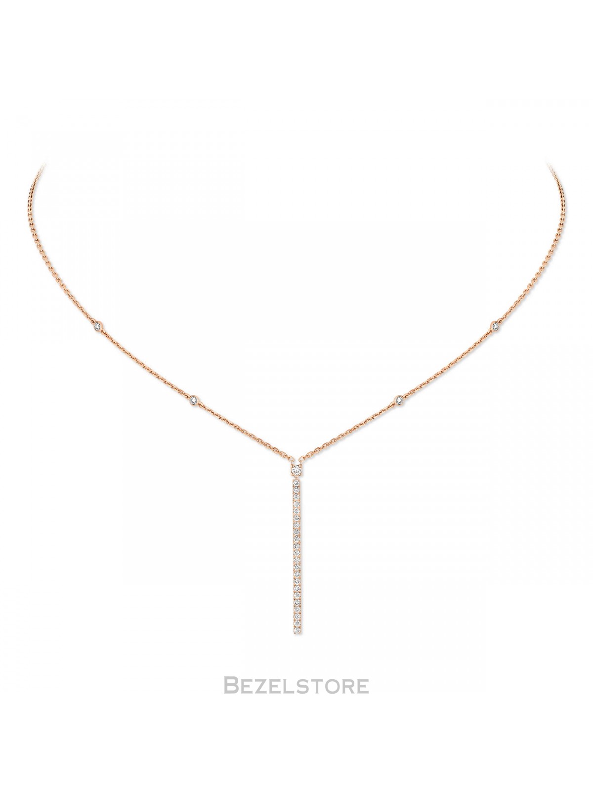 Колье Messika Gatsby Vertical Bar 05448-PG
