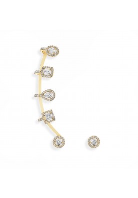 Серьги Messika My Twin Multishape 06158-YG
