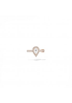 Серьга Messika My Twin Mono Earring Middle Pear Diamond 0.10 ct 10121-PG