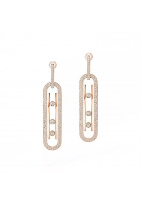 Серьги Messika Move 10th Anniversary XL 06823-PG