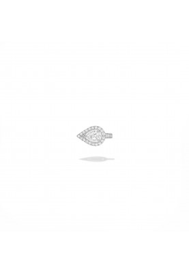 Серьга Messika My Twin Top Mono Earring Pear Diamond 0.15 ct 07442-WG
