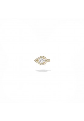 Серьга Messika My Twin Top Mono Earring Pear Diamond 0.15 ct 07442-YG