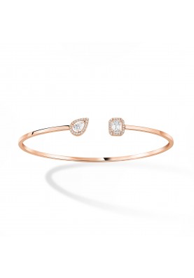 Браслет Messika My Twin Toi & Moi Thin Bangle 0.15 ct x2 07222-PG