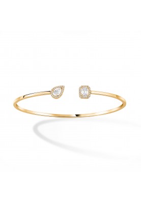 Браслет Messika My Twin Toi & Moi Thin Bangle 0.15 ct x2 07222-YG