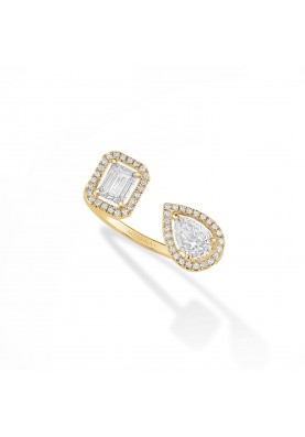 Кольцо Messika My Twin Toi & Moi 0.40ct x2 06501-YG