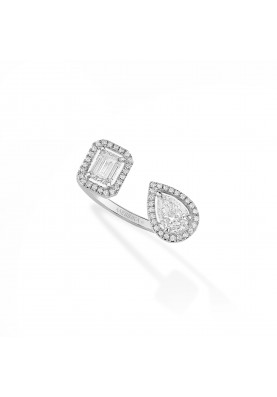 Кольцо Messika My Twin Toi & Moi 0.25 ct x2 06636-WG