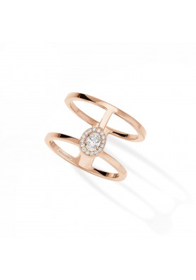 Кольцо Messika Glam'Azone 2 Rows 06173-PG