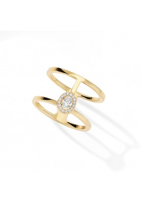 Кольцо Messika Glam'Azone 2 Rows 06173-YG