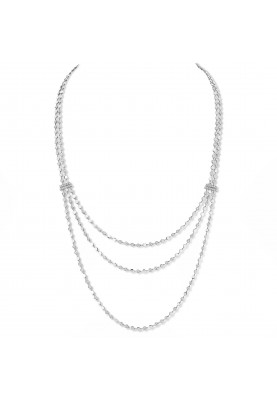 Колье Messika D-Vibes Multi-Row Long Necklace 12435-WG