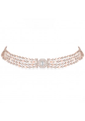 Колье Messika D-Vibes Multi-Row Necklace 12434-PG