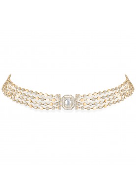 Колье Messika D-Vibes Multi-Row Necklace 12434-YG