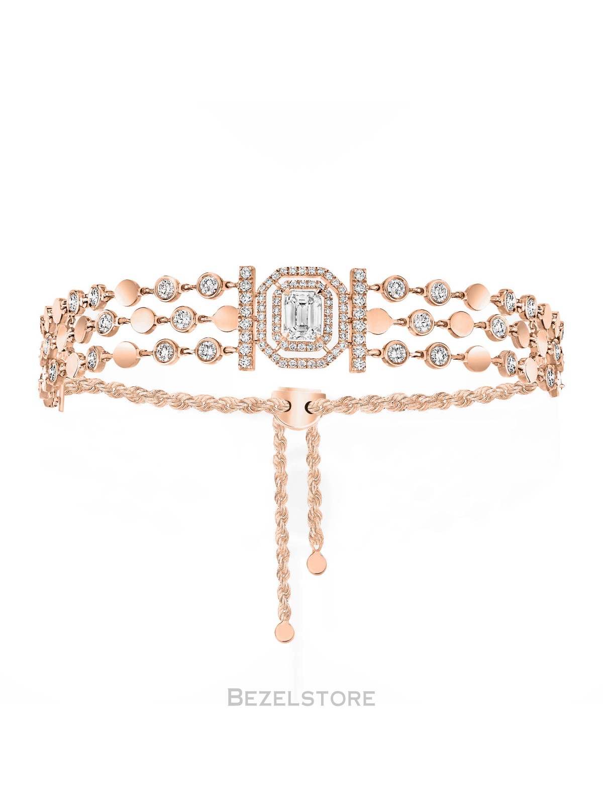 Браслет Messika D-Vibes Multi-Row Bracelet 12433-PG